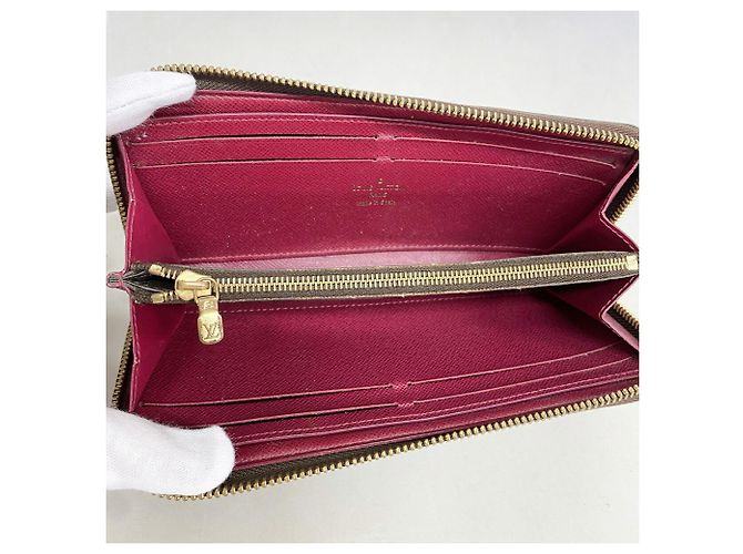 Louis Vuitton Monogram Portefeuille Clemence Long Wallet Fuschia - Ansicht 3
