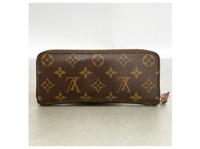 Louis Vuitton Monogram Portefeuille Clemence Long Wallet Fuschia - Ansicht 9