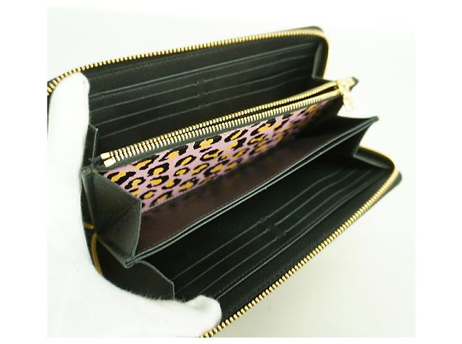 Cartera Zippy Louis Vuitton Wild at Heart Negro - vista 3