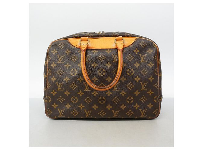 Bolso Louis Vuitton Monogram Deauville Castaño - vista 11