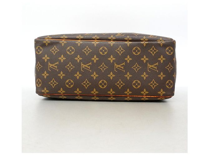 Bolso Louis Vuitton Monogram Deauville Castaño - vista 3