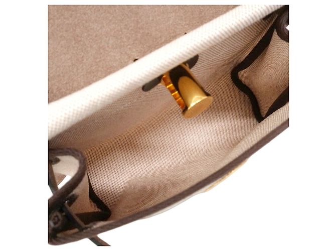 Hermès Hermes Herbag Zip Mini Shoulder Bag Brown Beige - view 4
