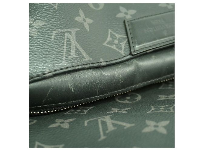 Louis Vuitton Monogram Eclipse Apollo Rucksack Schwarz - Ansicht 7