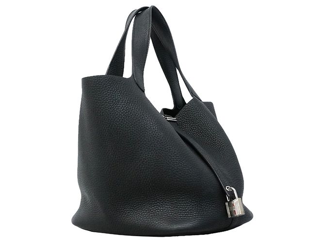 Hermès Bolsa Hermes Picotin Lock MM Preto - vista 2