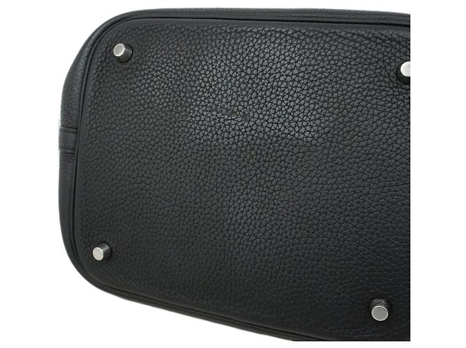 Hermès Bolsa Hermes Picotin Lock MM Preto - vista 6