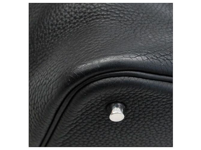 Hermès Bolsa Hermes Picotin Lock MM Preto - vista 8