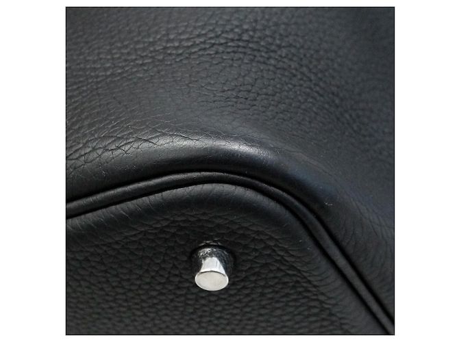 Hermès Bolsa Hermes Picotin Lock MM Preto - vista 9