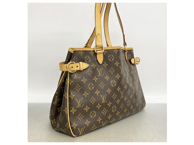 Saco Tote Horizontal Louis Vuitton Monogram Batignolles Marrom - vista 2
