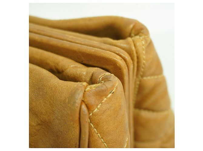 Bolso Tote Chanel de piel marrón Castaño - vista 6