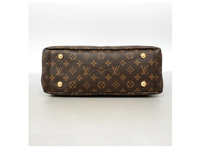 Bolsa Louis Vuitton Monogram Pallas Marrom Fuschia - vista 3
