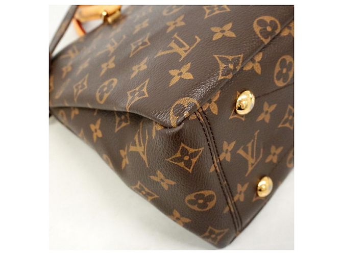 Bolsa Louis Vuitton Monogram Pallas Marrom Fuschia - vista 6