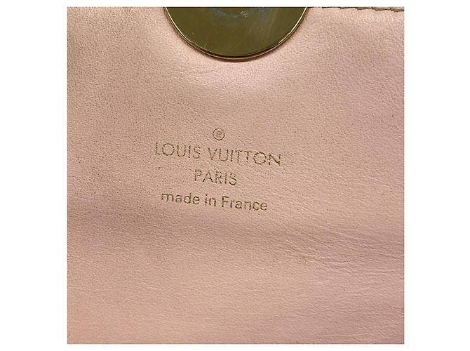 Louis Vuitton Monogram Portefeuille Flore Chain Wallet Marrom Rosa - vista 5