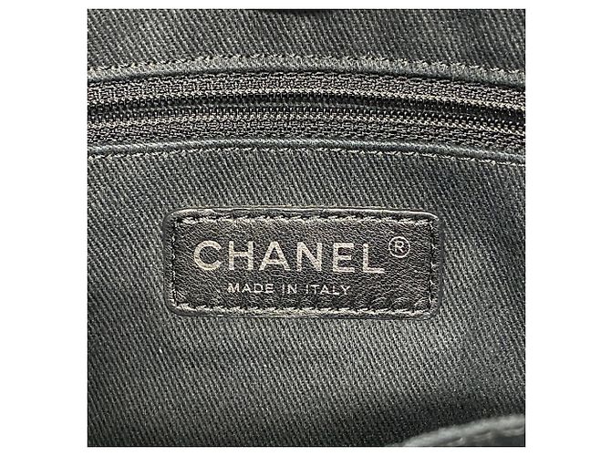 Bolso Tote Chanel Deauville con cadena Castaño - vue 5