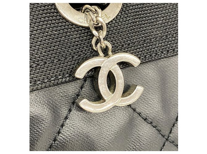 Saco Tote Chanel Paris Biarritz Preto - vista 9