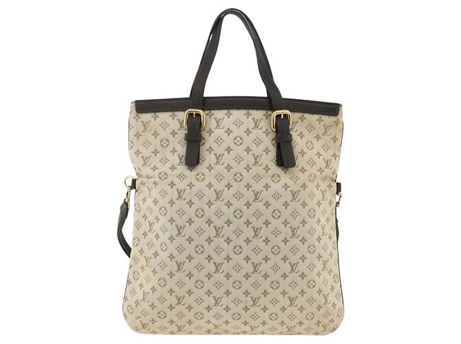 Louis Vuitton Francoise Mini lin Khaki - view 2