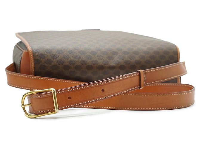 Céline Bolso bandolera Macadam Castaño - vista 10