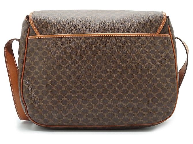Céline Bolso bandolera Macadam Castaño - vista 3
