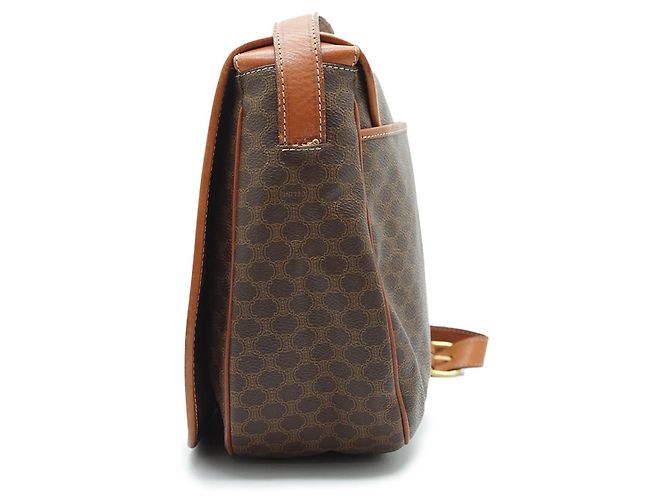 Céline Bolso bandolera Macadam Castaño - vista 4