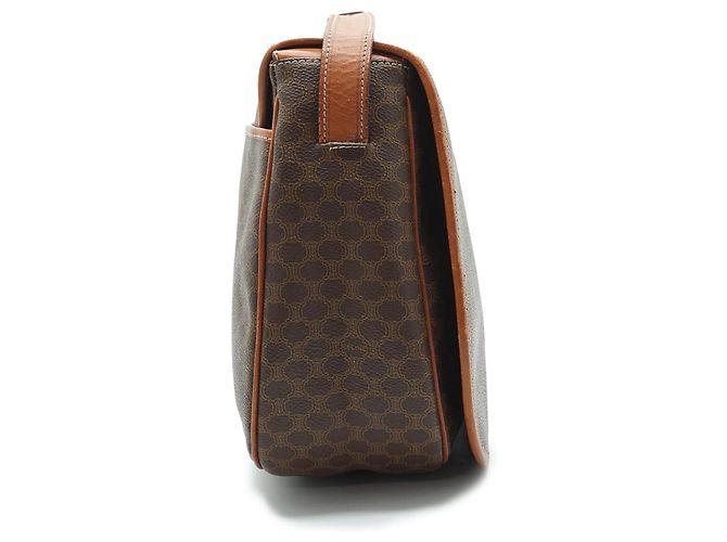 Céline Bolso bandolera Macadam Castaño - vista 5