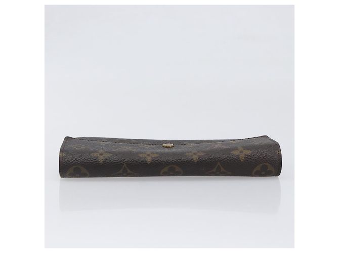 Portafoglio Louis Vuitton Sarah NM Monogram Canvas Marrone - vista 5