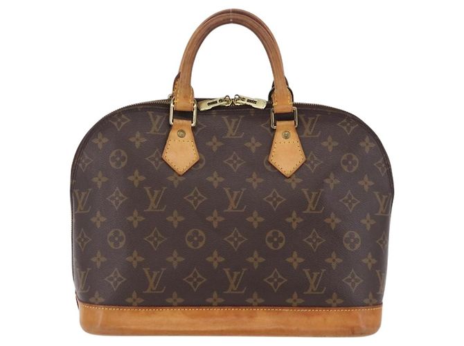 Louis Vuitton Vintage Alma Monogram Canvas PM Braun - Ansicht 2