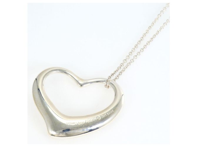 Autre Marque Collar Tiffany & Co. Open Heart Large en plata - vista 3