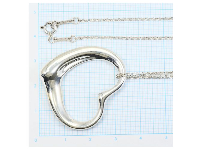 Autre Marque Collar Tiffany & Co. Open Heart Large en plata - vista 5