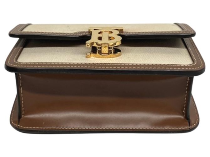 Burberry Ivory Schultertasche Roh - Ansicht 3