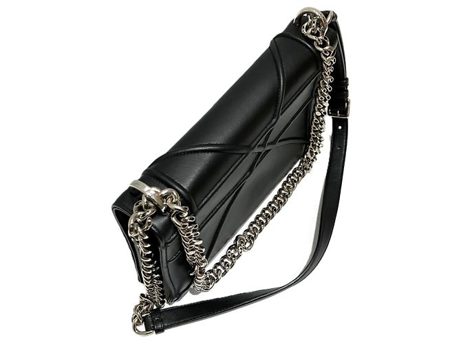 Christian Dior Diorama Schultertasche Schwarz - Ansicht 7