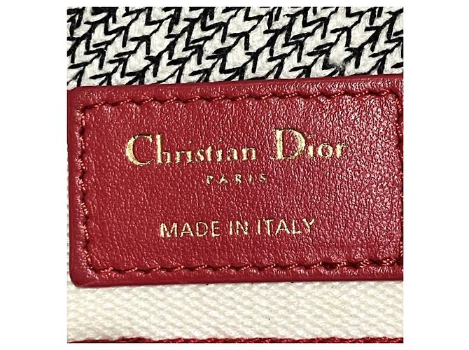 Bolso Christian Dior Lady Delight Medium Roja - vista 4