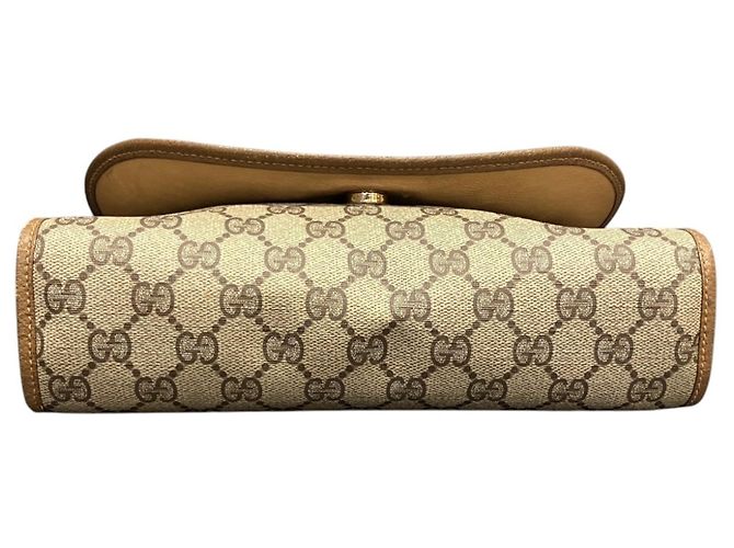 Borsa a pochette Gucci Old GG Supreme Beige - vista 3