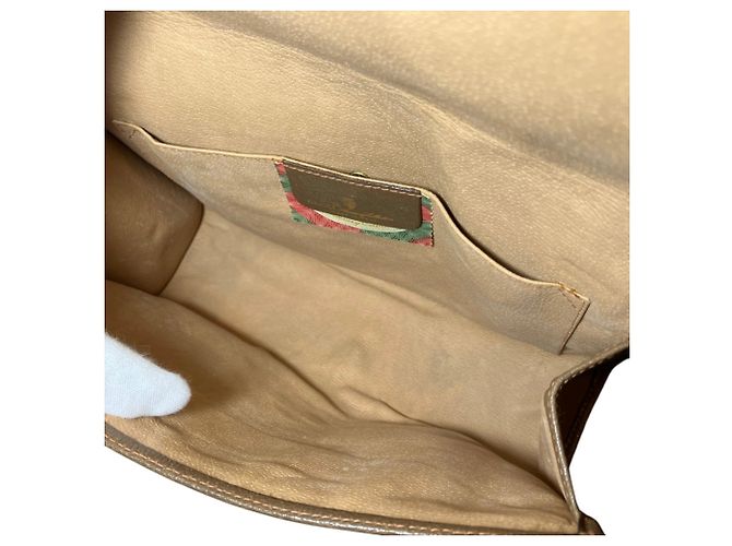 Borsa a pochette Gucci Old GG Supreme Beige - vista 5