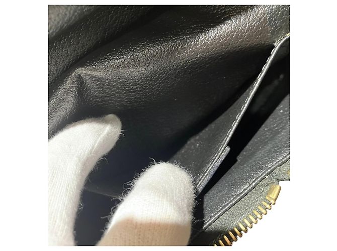 Céline Sac Vanity Celine Pochette à cosmétiques Macadam Noir - vue 8