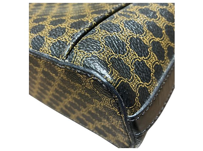 Céline Sac Vanity Celine Pochette à cosmétiques Macadam Noir - vue 9