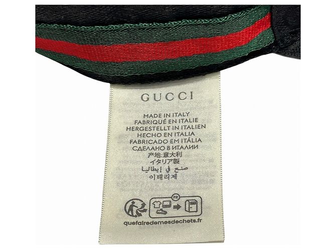 Gorra Gucci Negra Negro - vista 6