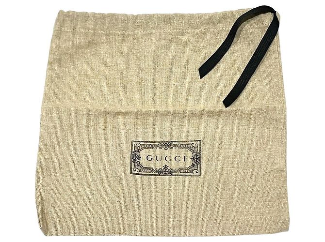Cinturón de cuero y aleación Gucci GG Marmont Negro Dorado - vista 5