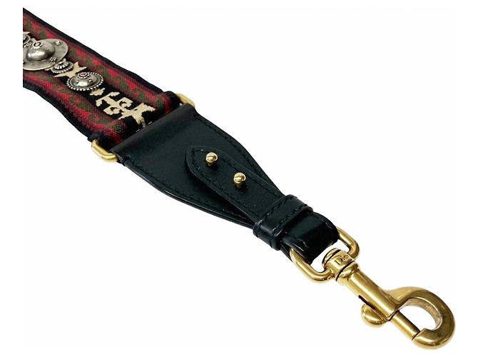 Christian Dior Embroidered Medallion Shoulder Strap - view 5