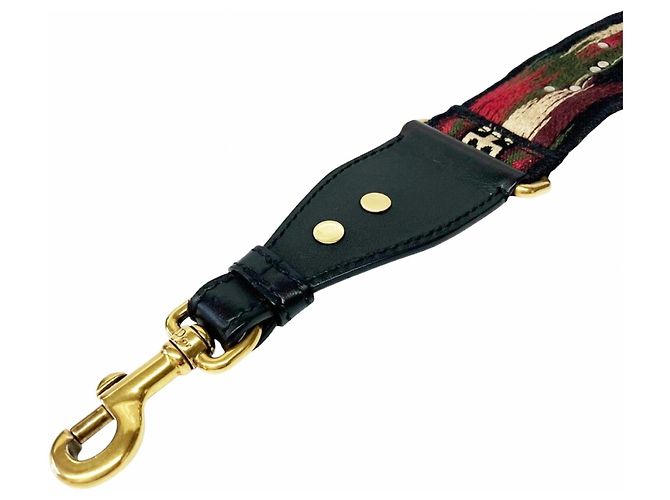 Christian Dior Embroidered Medallion Shoulder Strap - view 6