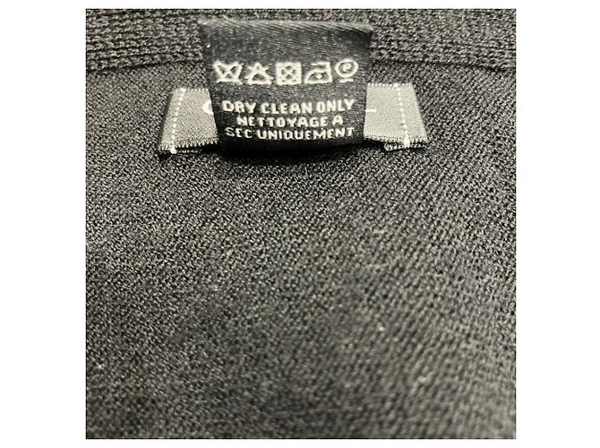 Estola de lana negra Chanel Negro - vista 4