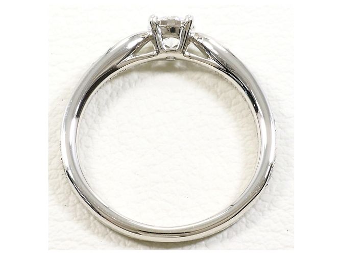 Autre Marque Tiffany & Co. Solitär-Ring aus Platin - Ansicht 3