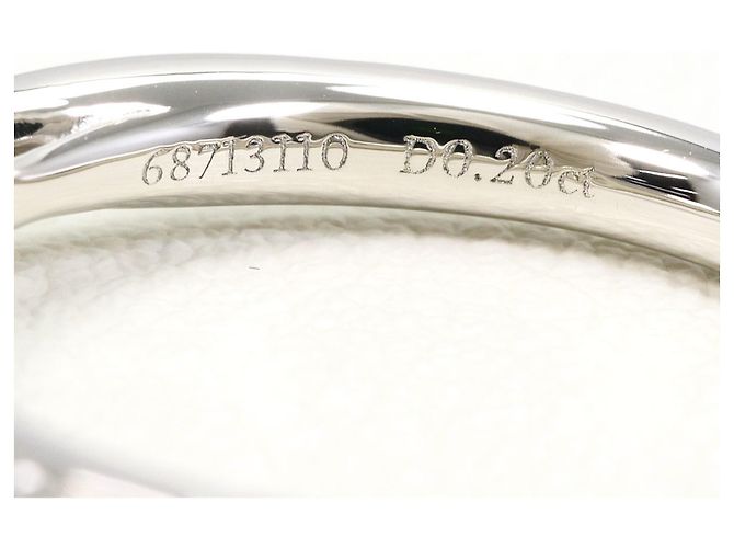 Autre Marque Tiffany & Co. Solitär-Ring aus Platin - Ansicht 5