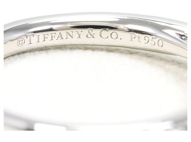 Autre Marque Tiffany & Co. Solitär-Ring aus Platin - Ansicht 6