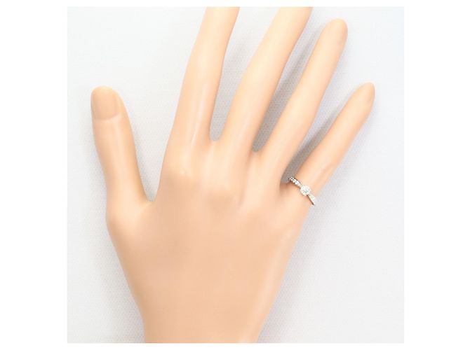 Autre Marque Tiffany & Co. Solitär-Ring aus Platin - Ansicht 7