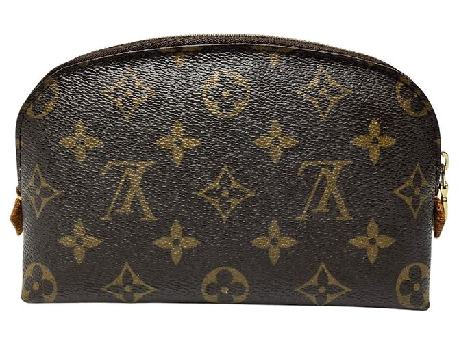 Louis Vuitton Pochette Cosmetic Makeup Pouch Braun - Ansicht 2