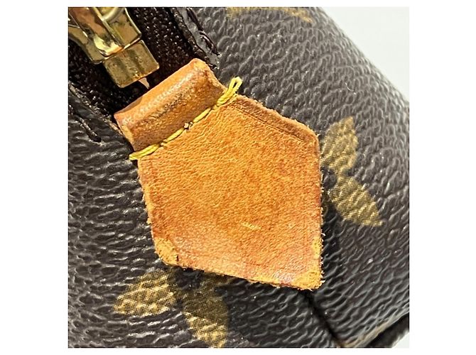 Louis Vuitton Pochette Cosmetic Makeup Pouch Braun - Ansicht 7