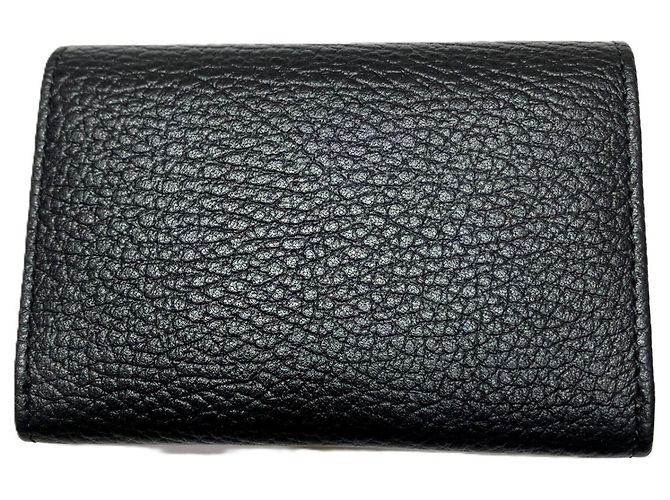 Tarjetero de piel Gucci Negro - vista 2