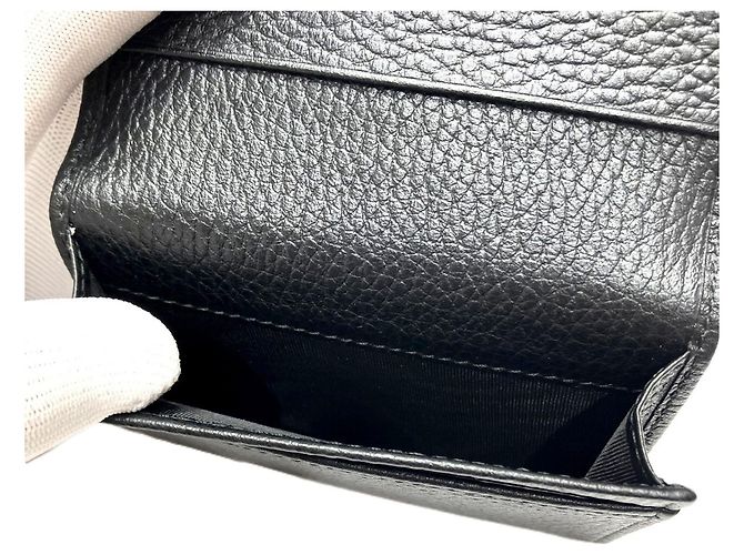 Tarjetero de piel Gucci Negro - vista 6