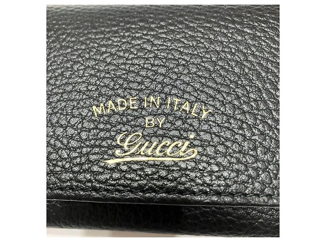 Tarjetero de piel Gucci Negro - vista 8