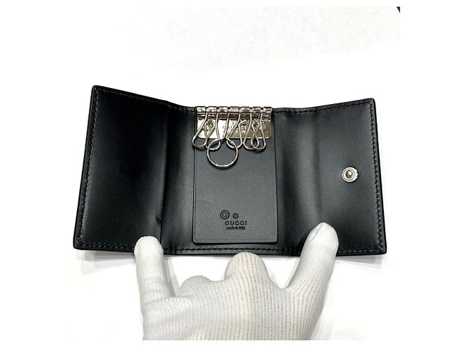 Gucci Schlüsseletui aus Guccissima-Leder - Ansicht 3