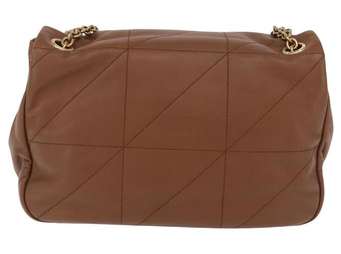 Autre Marque Saint Laurent Jamie 4.3 Quilted Leather Mini Marrone - vista 2